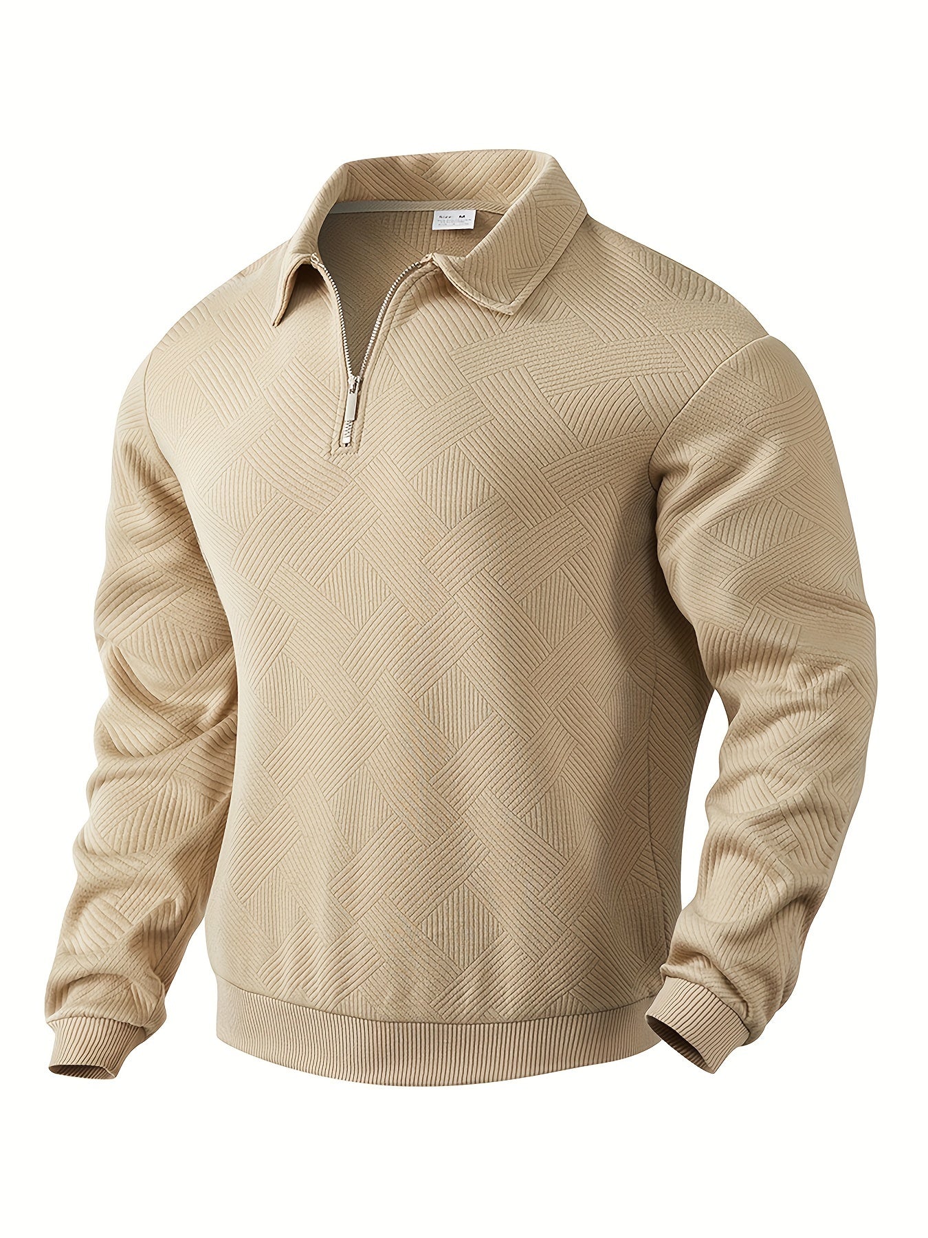 HARRISON OF CALIFORNIA | GEOMETRIC KNIT PULLOVER FOR MEN