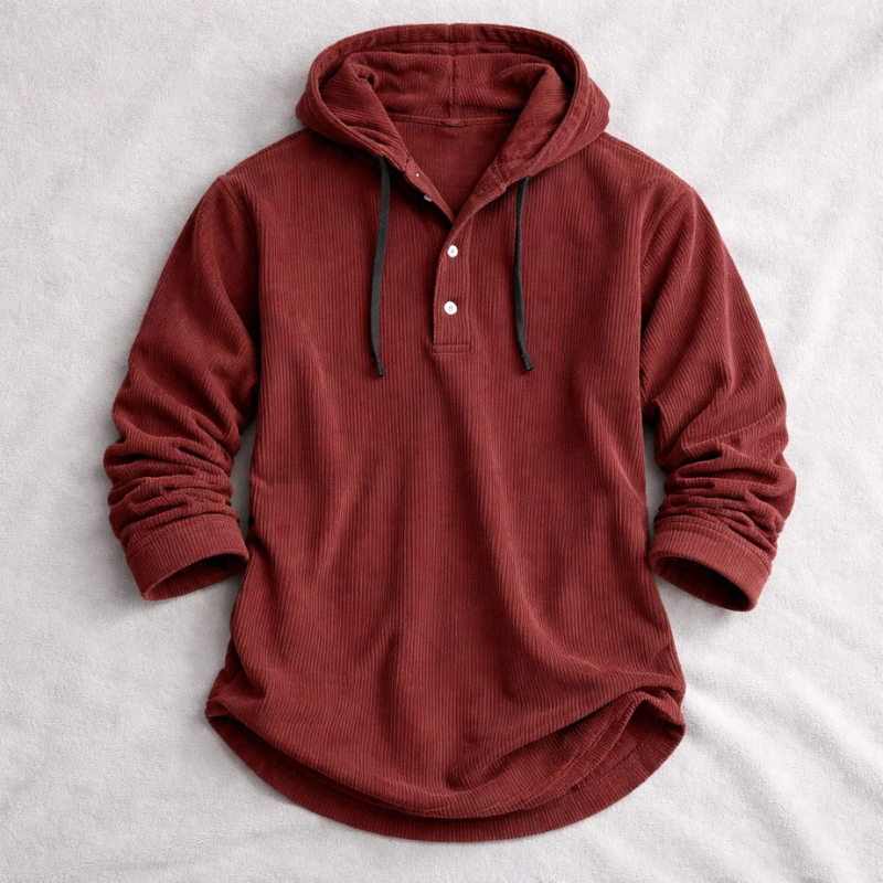 HARRISON OF CALIFORNIA | CORDUROY HOODIE FOR MEN