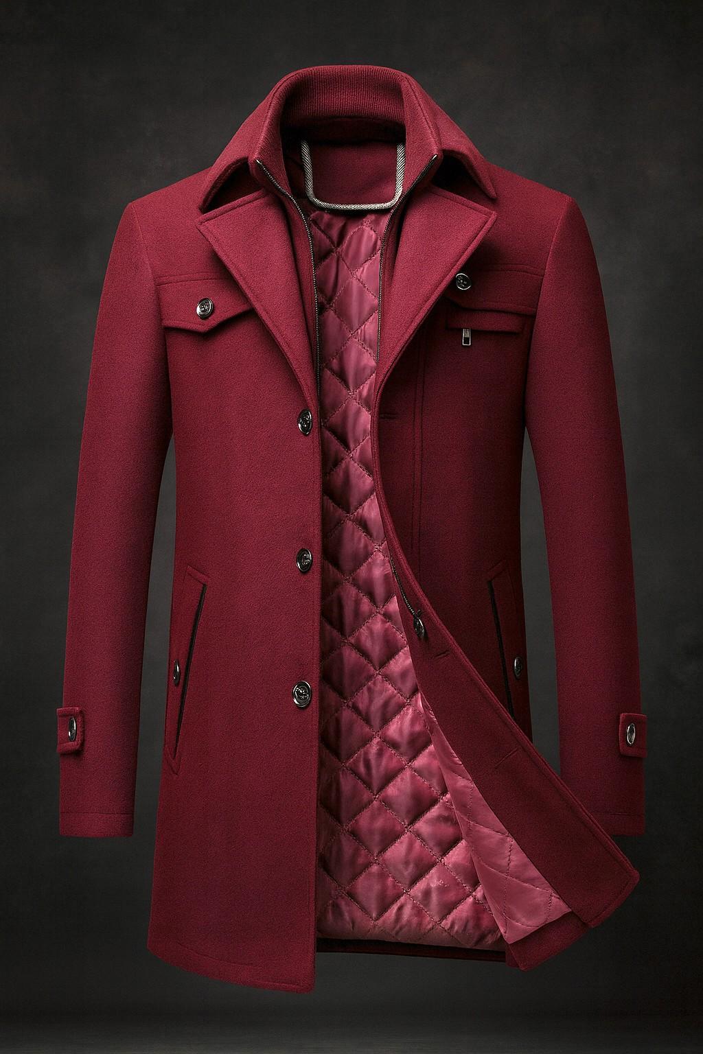 HARRISON OF CALIFORNIA | WOOL COAT FOR MEN