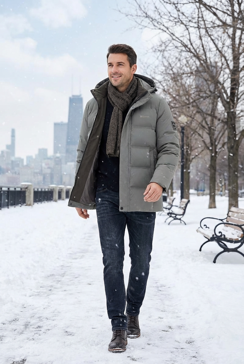 HARRISON OF CALIFORNIA | WINTER PARKA FOR MEN