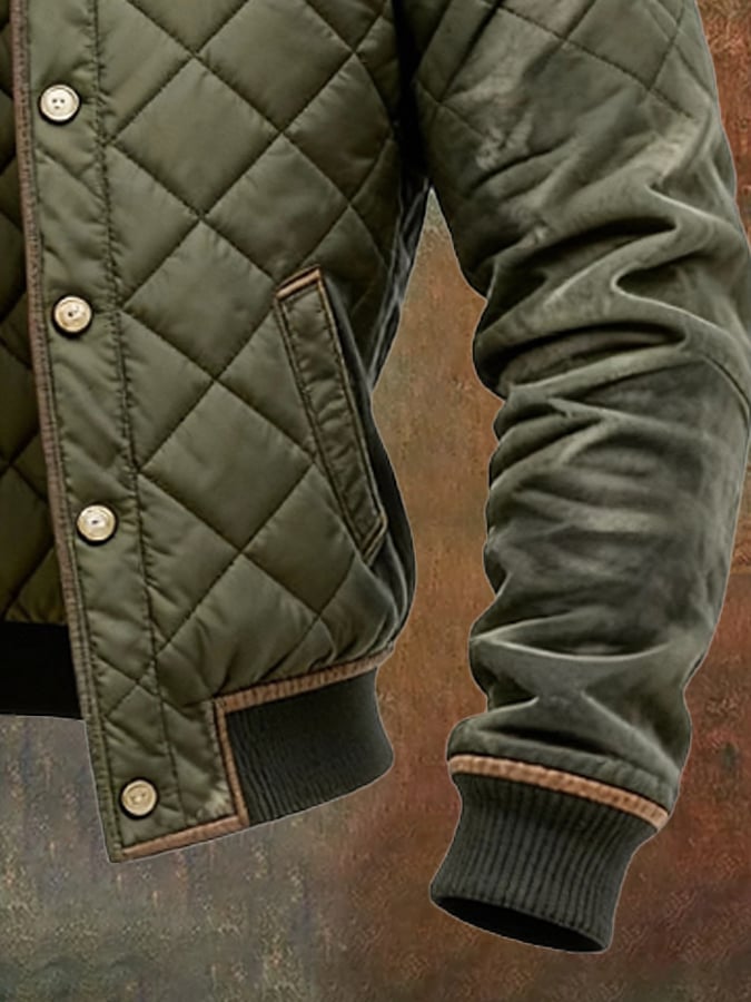 HARRISON OF CALIFORNIA | CLASSIC QUILTED JACKET FOR MEN