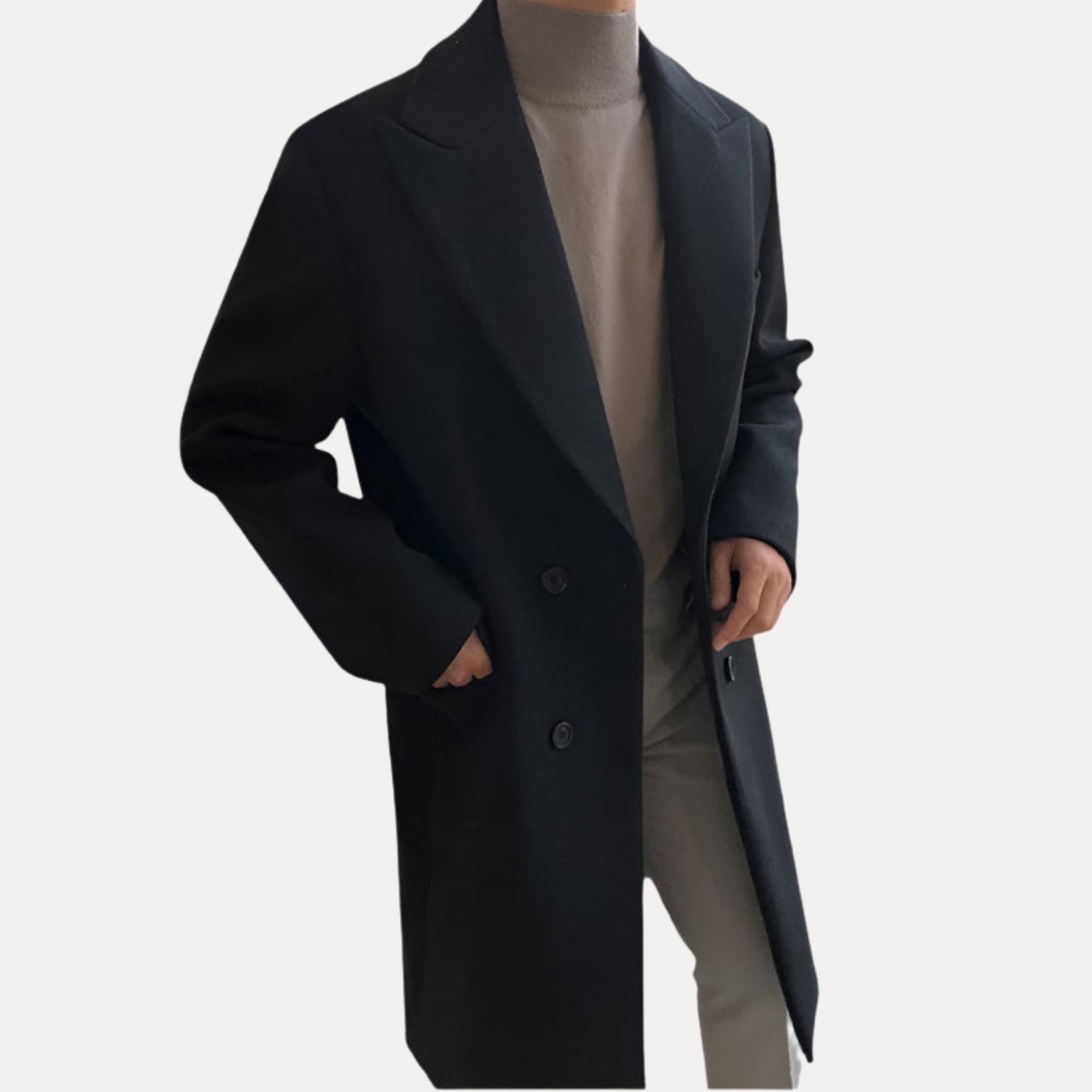 HARRISON OF CALIFORNIA | CLASSIC ELEGANT COAT FOR MEN