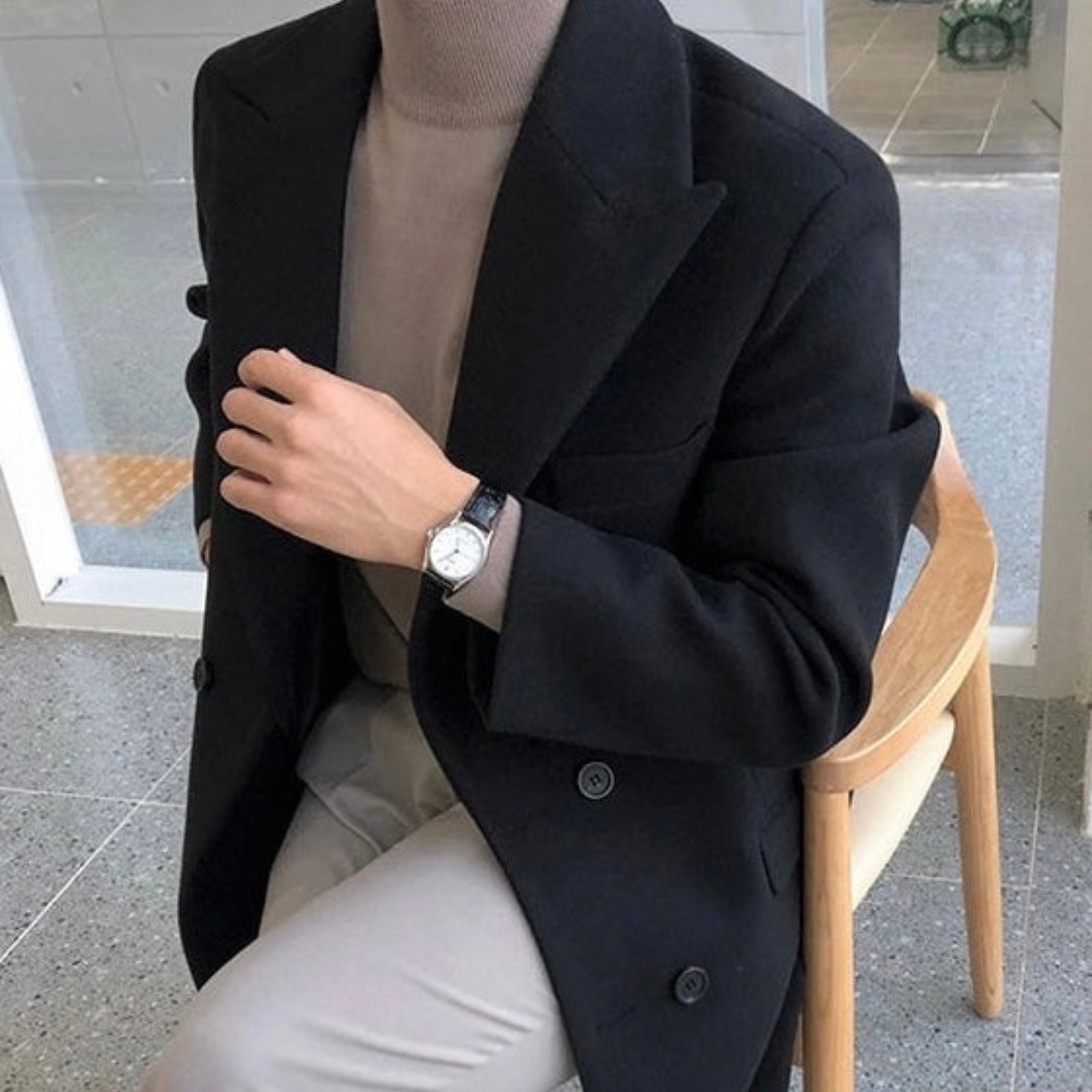HARRISON OF CALIFORNIA | CLASSIC ELEGANT COAT FOR MEN