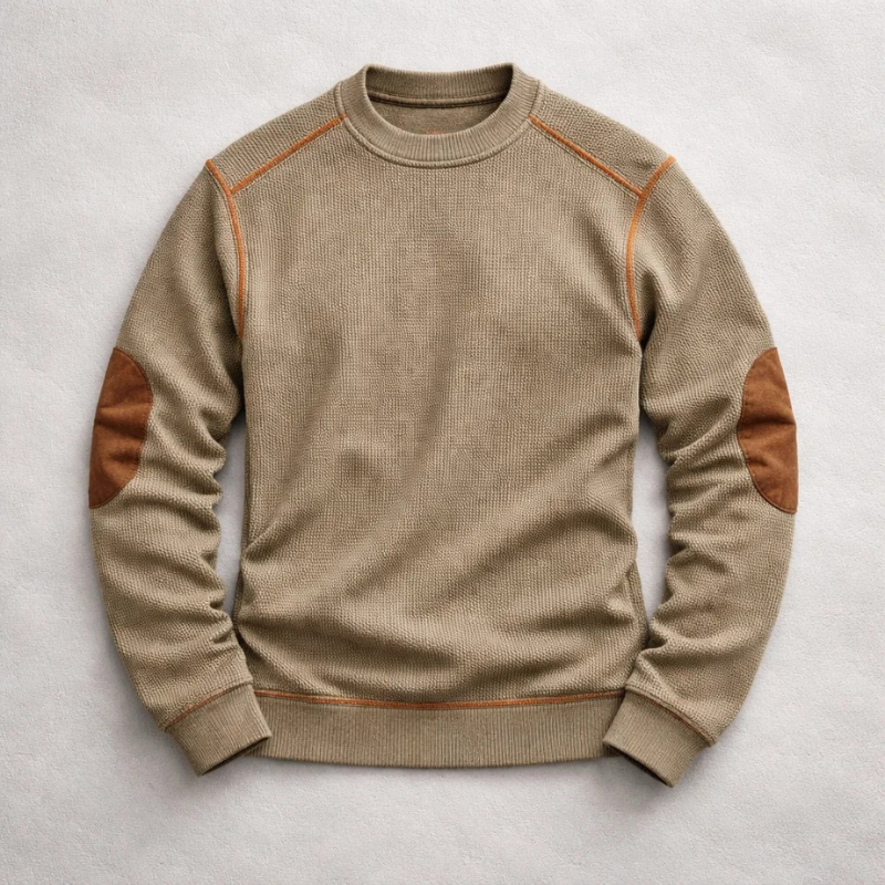 HARRISON OF CALIFORNIA | TEXTURED SWEATER FOR MEN