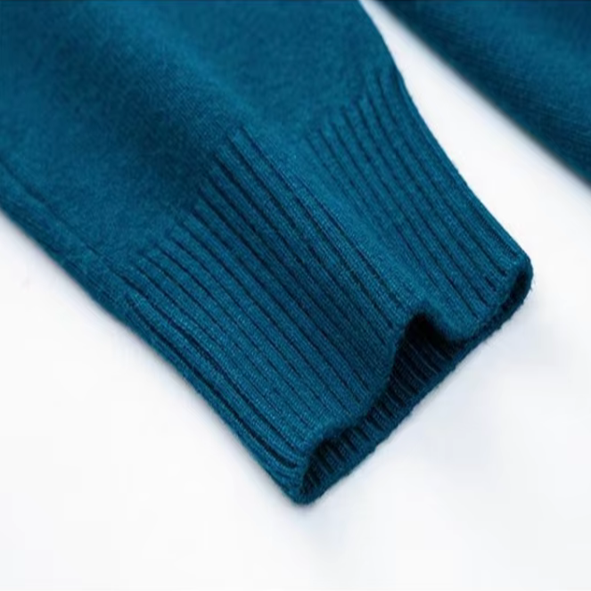 HARRISON OF CALIFORNIA | ELEGANT HIGH NECK SWEATER