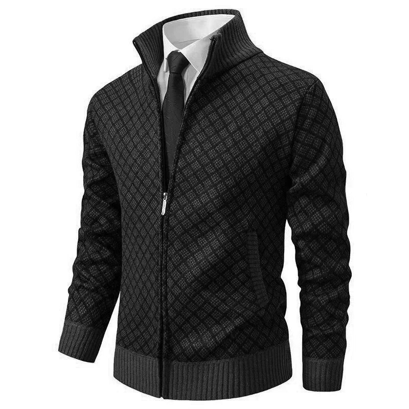 HARRISON OF CALIFORNIA | ZIP-UP CARDIGAN FOR MEN