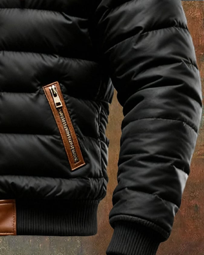 HARRISON OF CALIFORNIA | ELEGANT SHERPA QUILTED JACKET FOR MEN