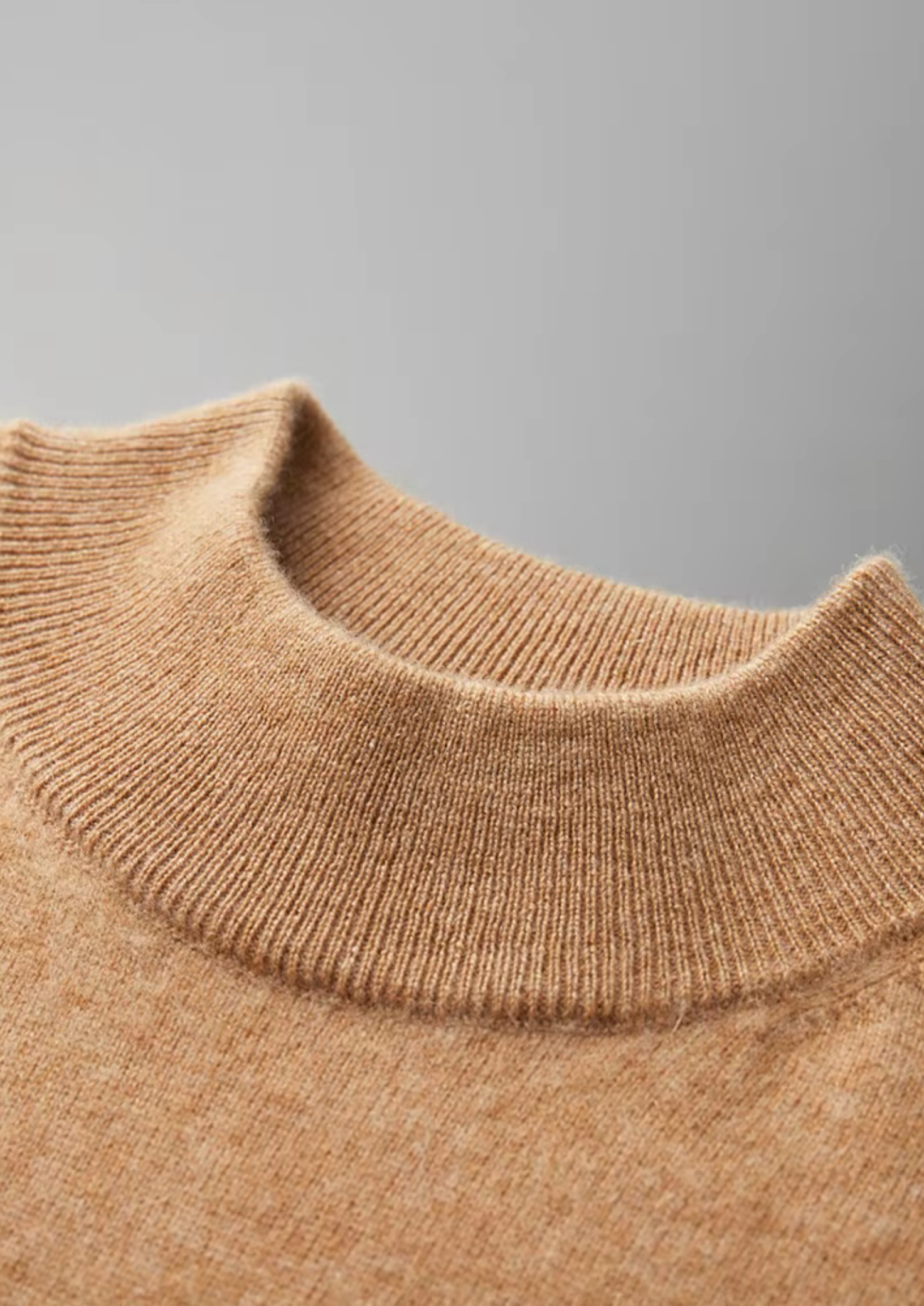 HARRISON OF CALIFORNIA | PREMIUM MOCK NECK T-SHIRT FOR MEN