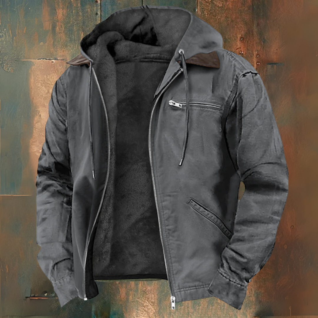 HARRISON OF CALIFORNIA | HOODED ZIP JACKET
