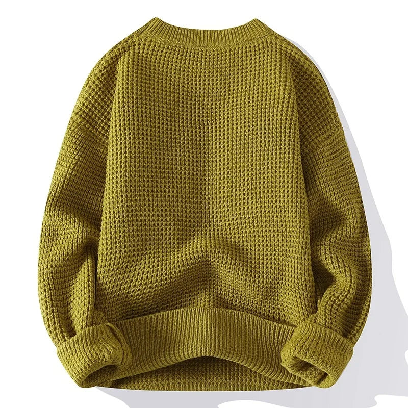 HARRISON OF CALIFORNIA | TEXTURED KNIT SWEATER FOR MEN