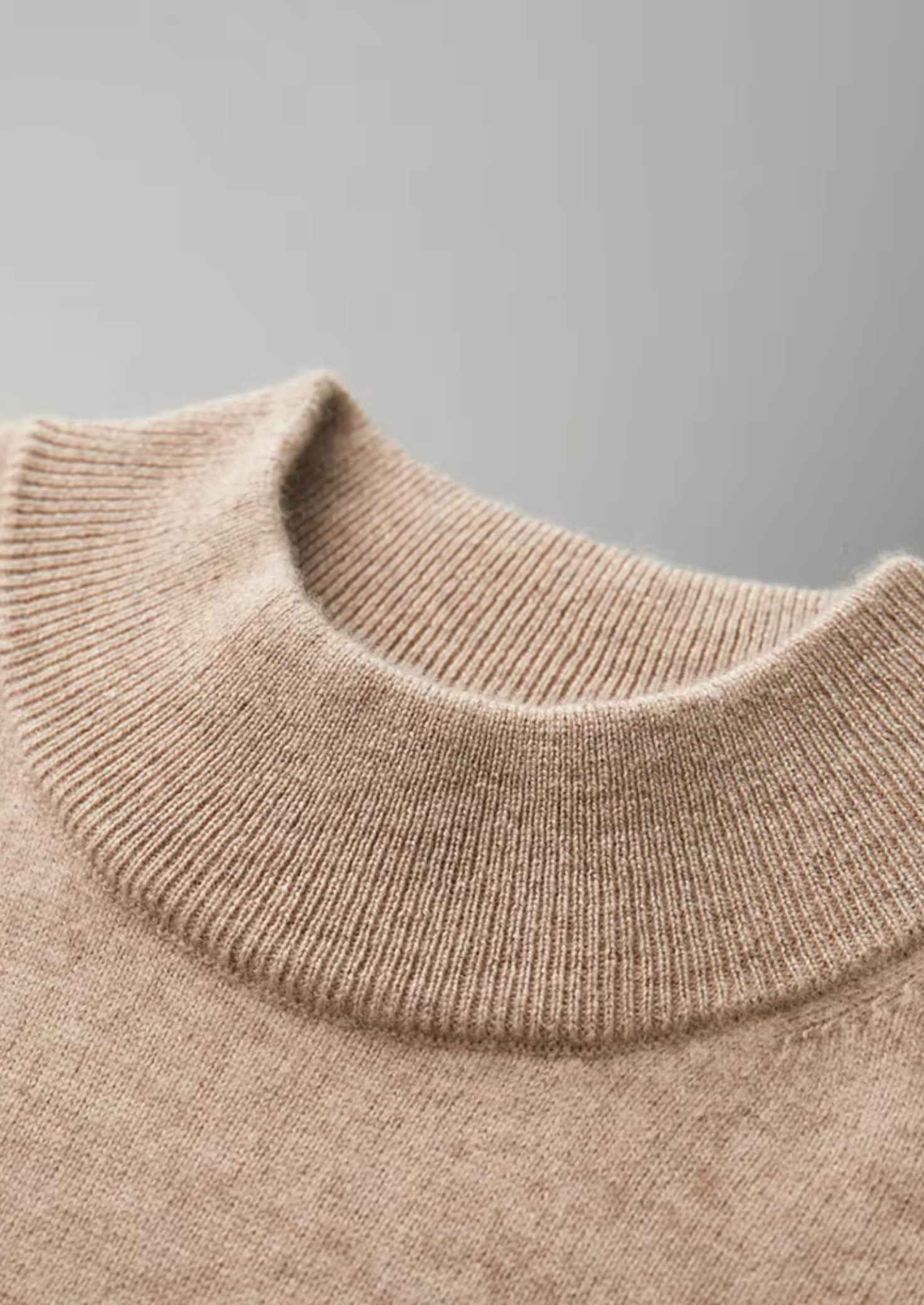 HARRISON OF CALIFORNIA | PREMIUM MOCK NECK T-SHIRT FOR MEN