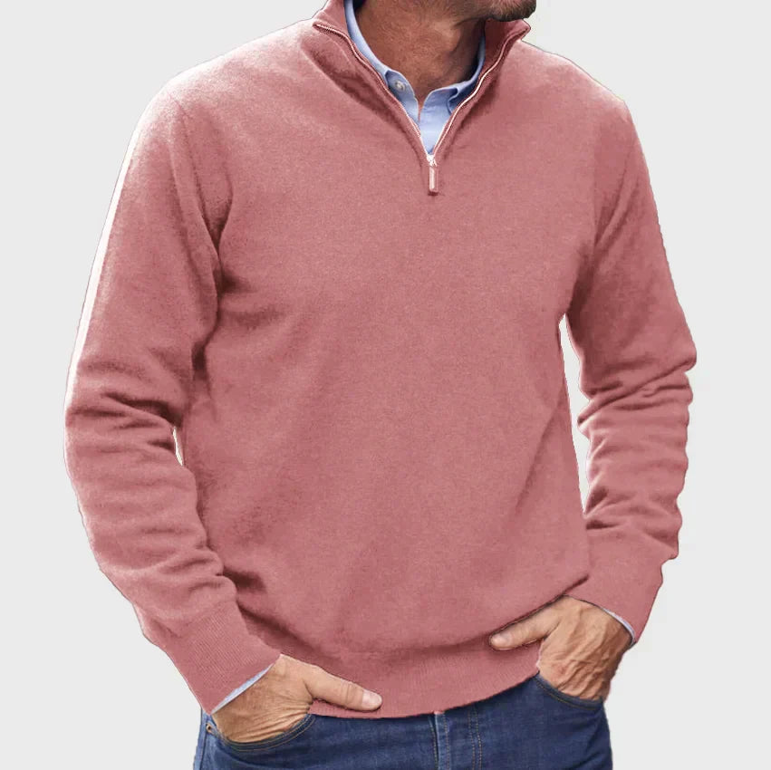 HARRISON OF CALIFORNIA | ZIP PULLOVER FOR MEN
