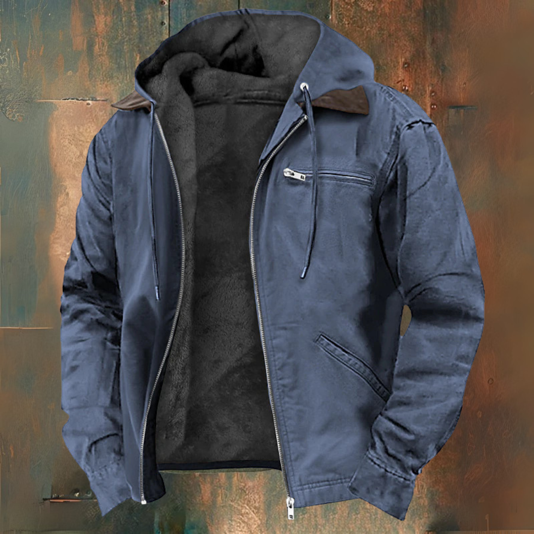 HARRISON OF CALIFORNIA | HOODED ZIP JACKET