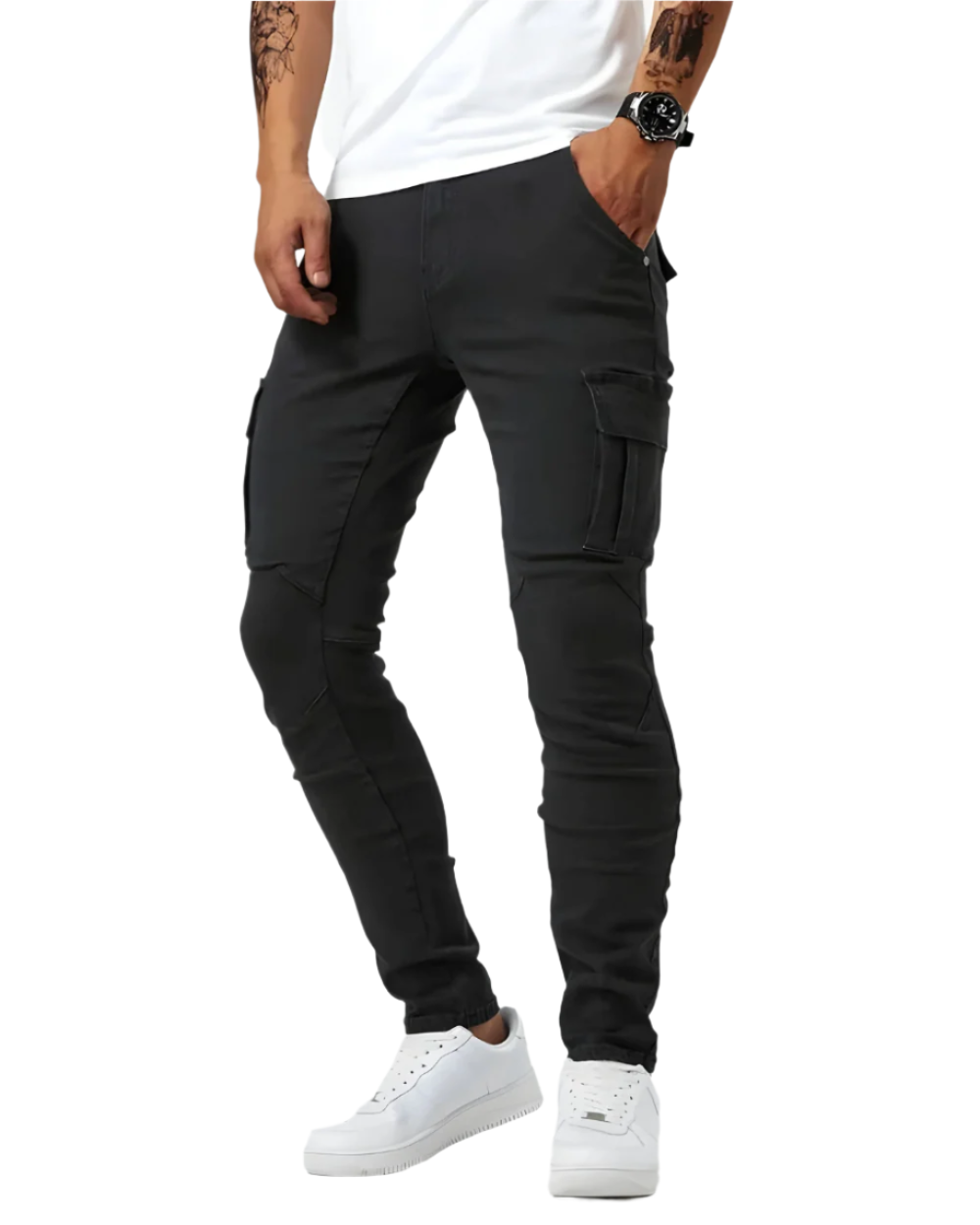 HARRISON OF CALIFORNIA | STRETCH CARGO PANTS FOR MEN