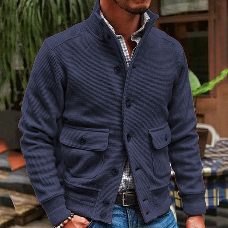 HARRISON OF CALIFORNIA | CLASSIC HIGH COLLAR JACKET FOR MEN