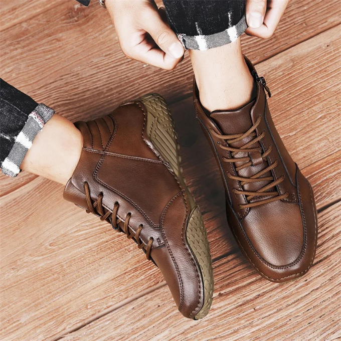 HARRISON OF CALIFORNIA | RUGGED LEATHER BOOTS FOR MEN