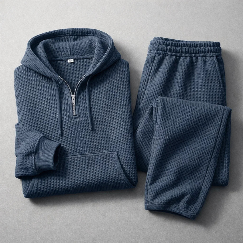 HARRISON OF CALIFORNIA | WAFFLE KNIT SET FOR MEN