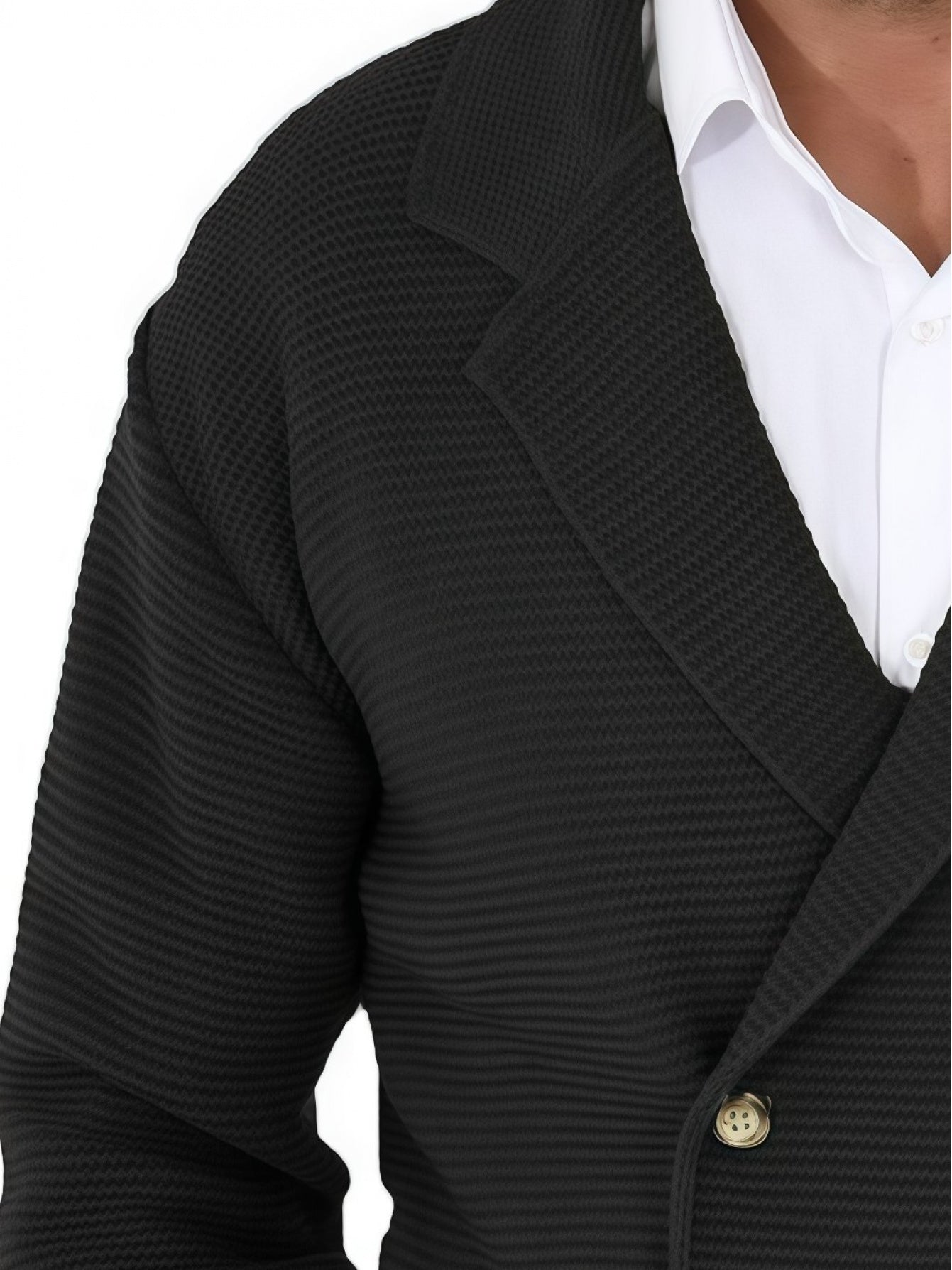 HARRISON OF CALIFORNIA | ELEGANT KNIT CARDIGAN FOR MEN
