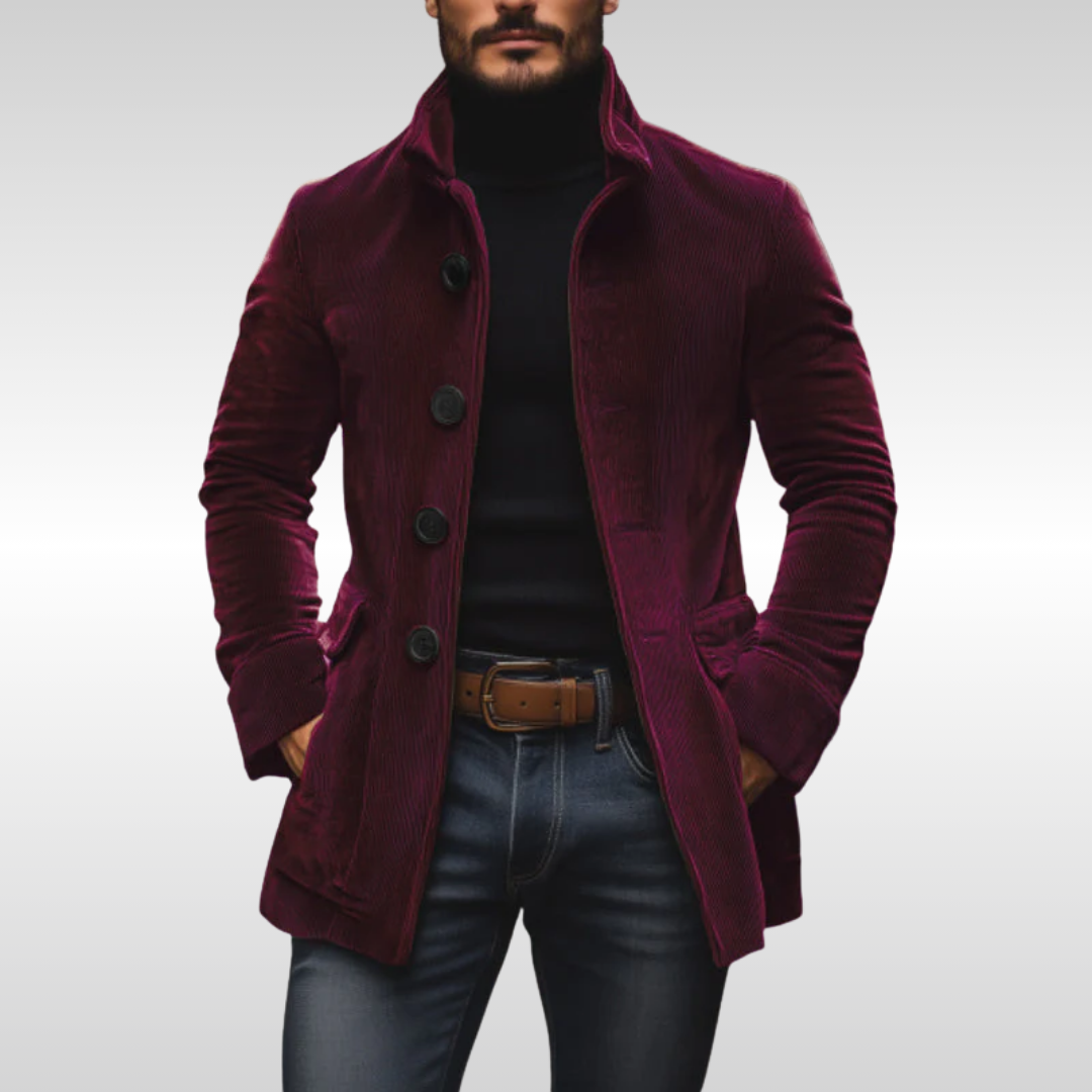 HARRISON OF CALIFORNIA | ELEGANT CORDUROY JACKET FOR MEN