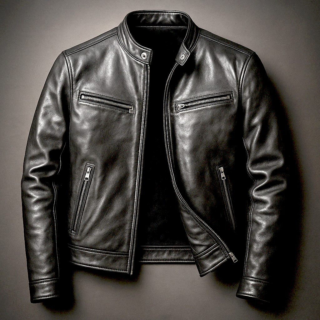 HARRISON OF CALIFORNIA | CLASSIC AND ELEGANT ZIP-UP JACKET FOR MEN