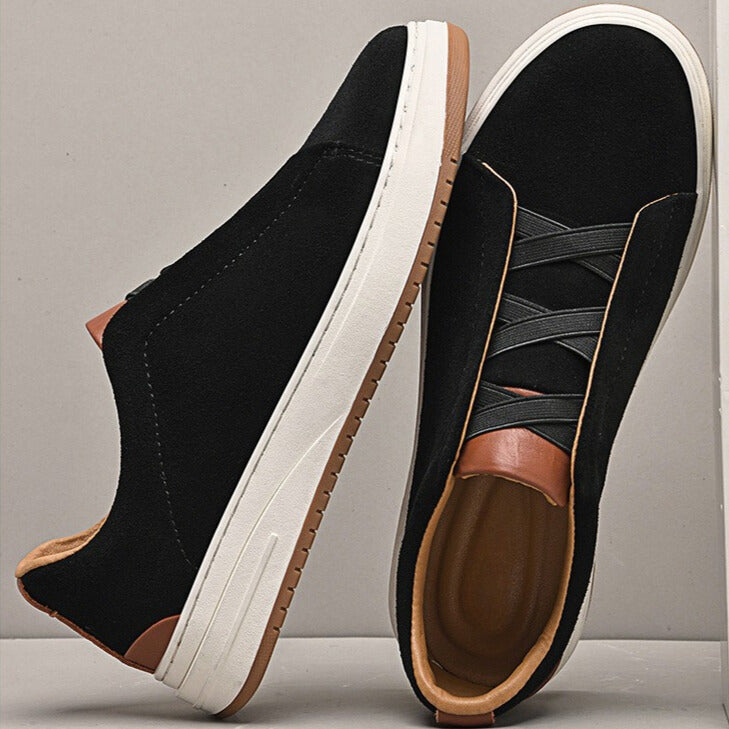 HARRISON OF CALIFORNIA | MEN'S SUEDE SLIP-ON SHOES