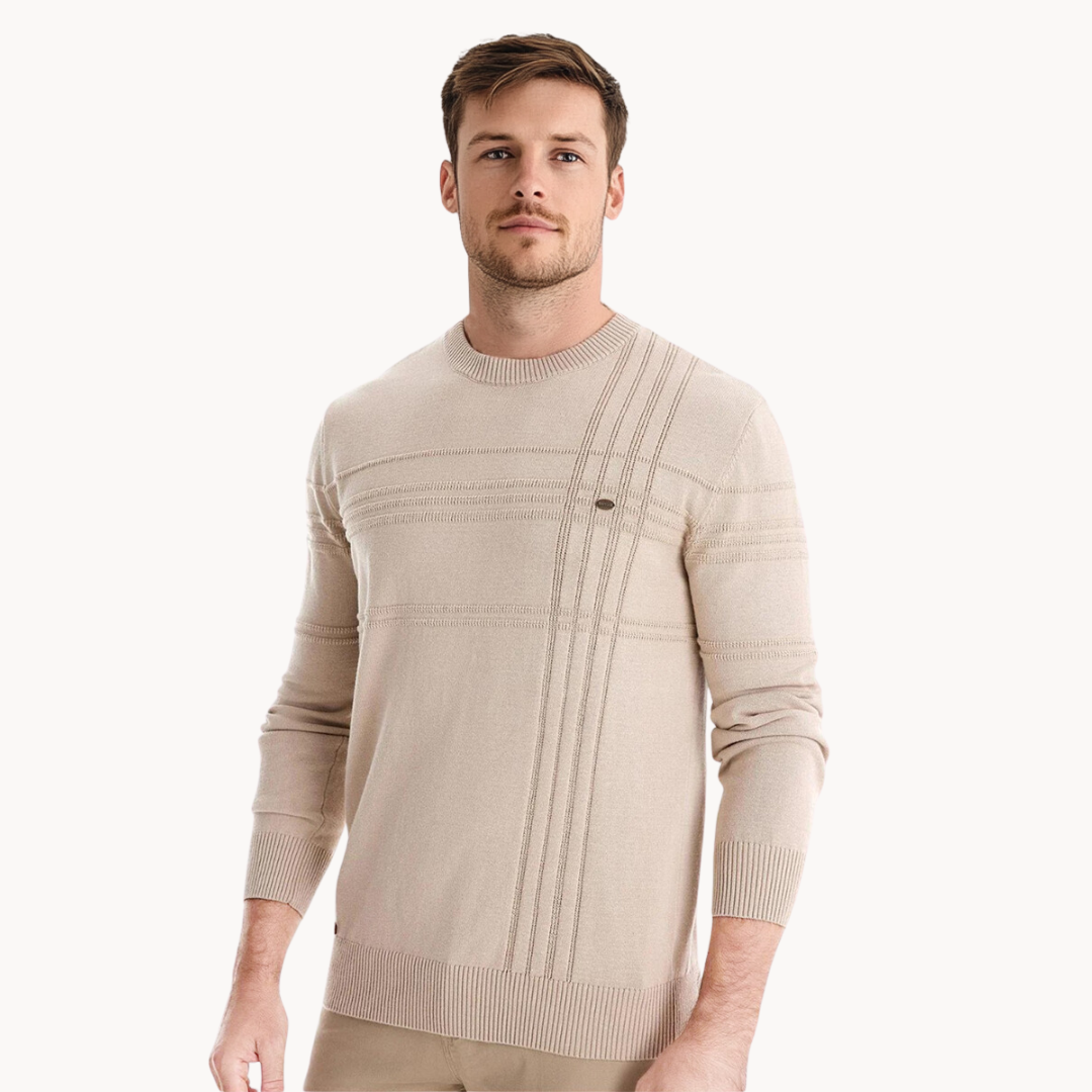 HARRISON OF CALIFORNIA | STRIPED SWEATER FOR MEN