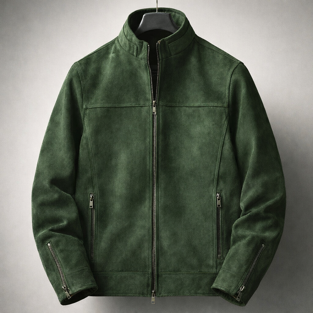HARRISON OF CALIFORNIA | SLIM FIT MOTORCYCLE JACKET FOR MEN