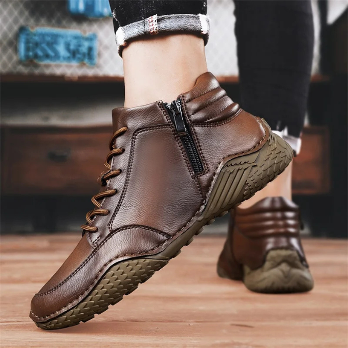 HARRISON OF CALIFORNIA | RUGGED LEATHER BOOTS FOR MEN