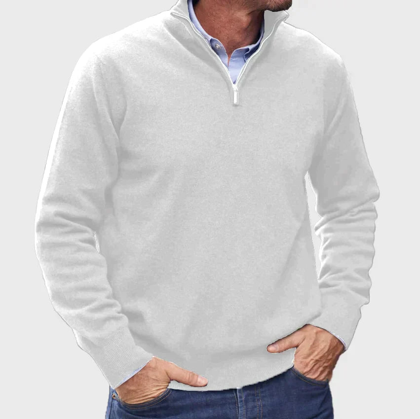 HARRISON OF CALIFORNIA | ZIP PULLOVER FOR MEN