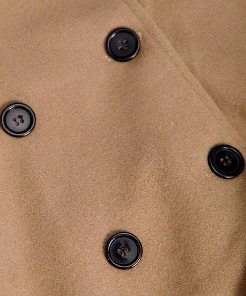 HARRISON OF CALIFORNIA | DOUBLE-BREASTED WOOL COAT
