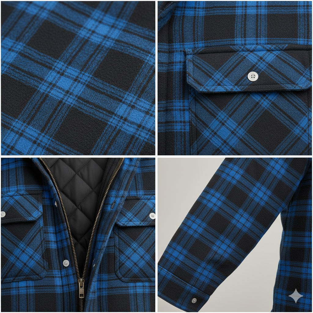 HARRISON OF CALIFORNIA | CLASSIC WOOL BLEND COAT FOR MEN