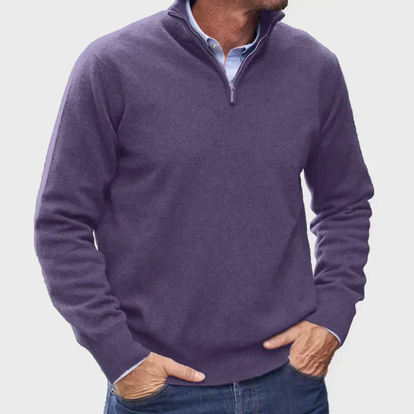 HARRISON OF CALIFORNIA | ZIP PULLOVER FOR MEN