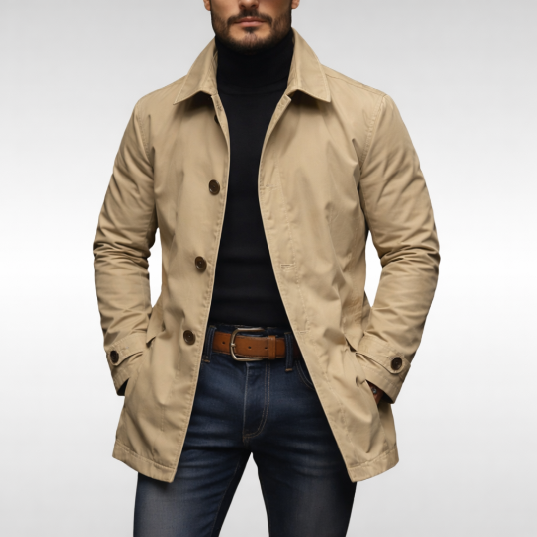HARRISON OF CALIFORNIA | ALL-WEATHER COAT FOR MEN