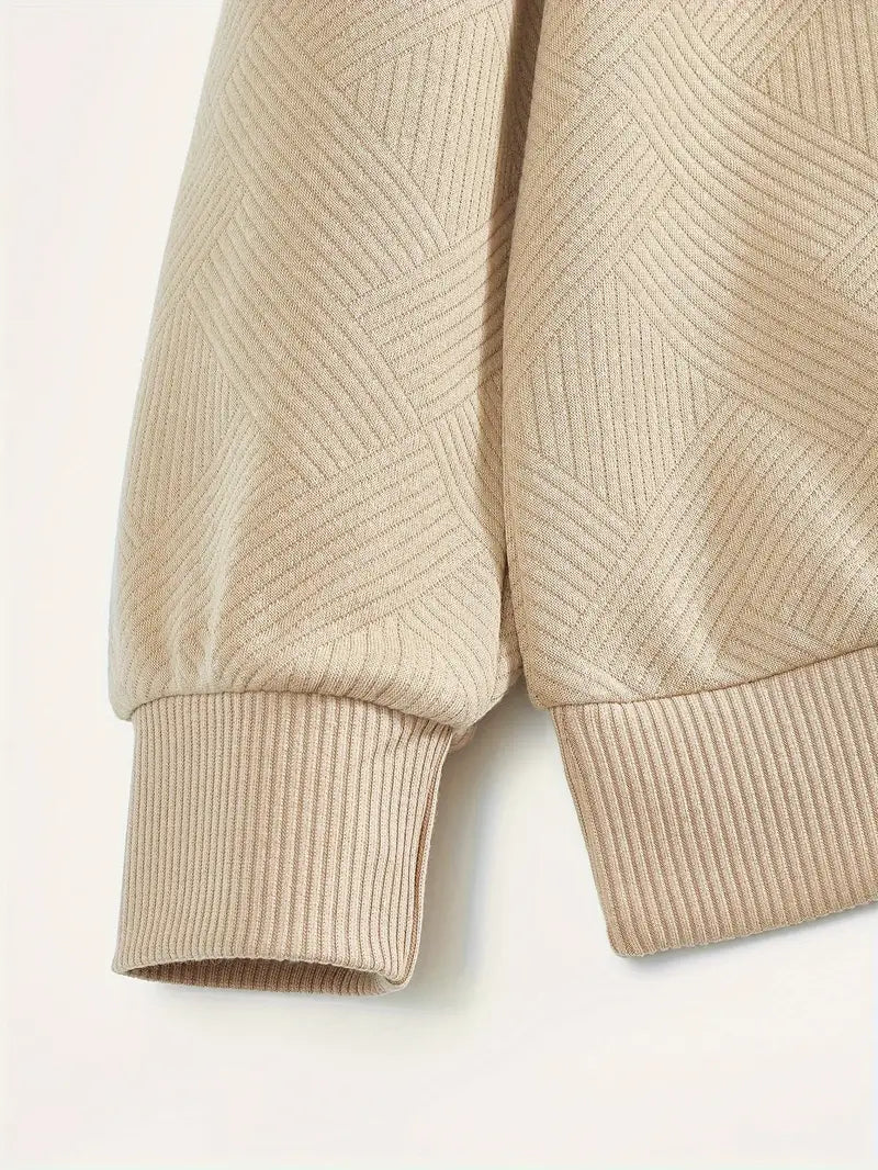 HARRISON OF CALIFORNIA | GEOMETRIC KNIT PULLOVER FOR MEN