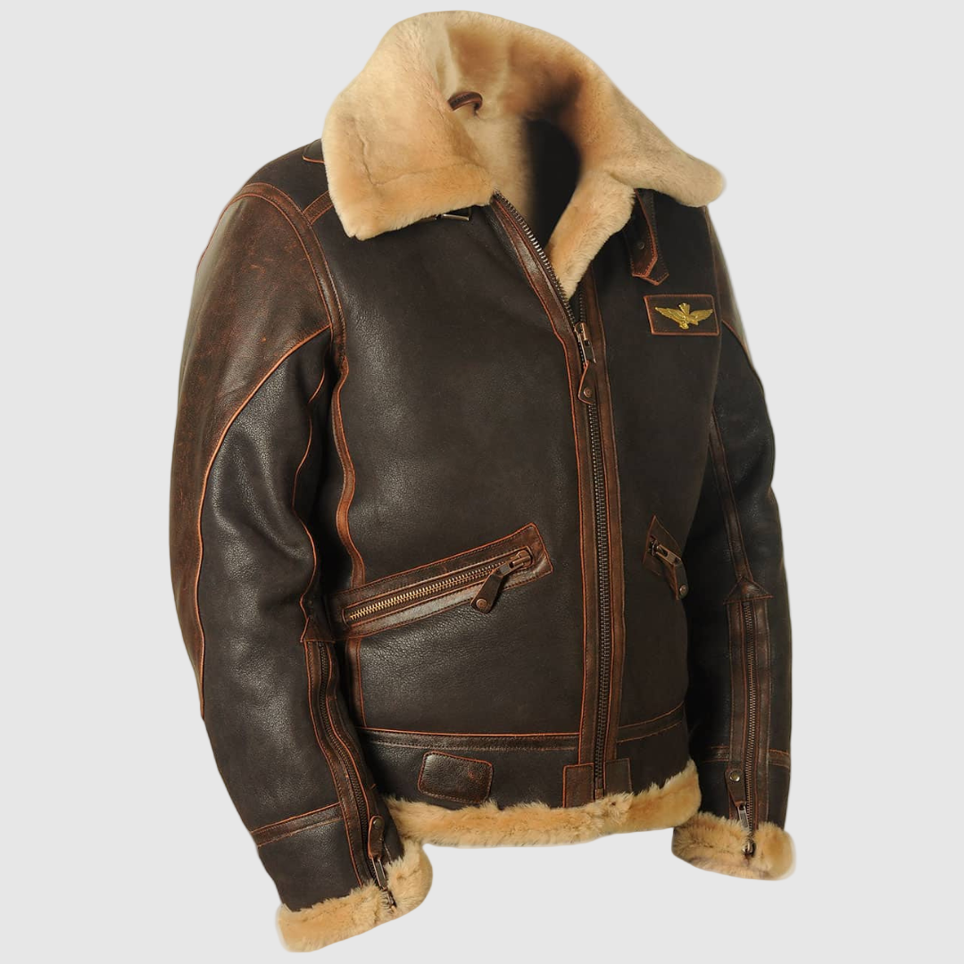 HARRISON OF CALIFORNIA | CLASSIC AVIATOR JACKET FOR MEN