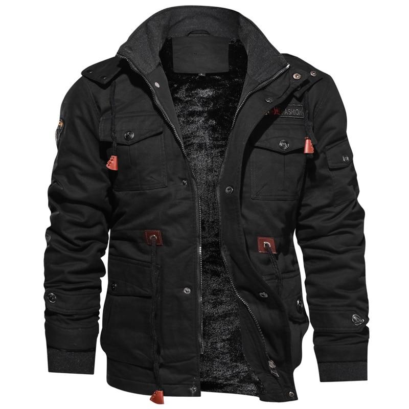 HARRISON OF CALIFORNIA | WINTER JACKET WITH SHERPA LINING FOR MEN