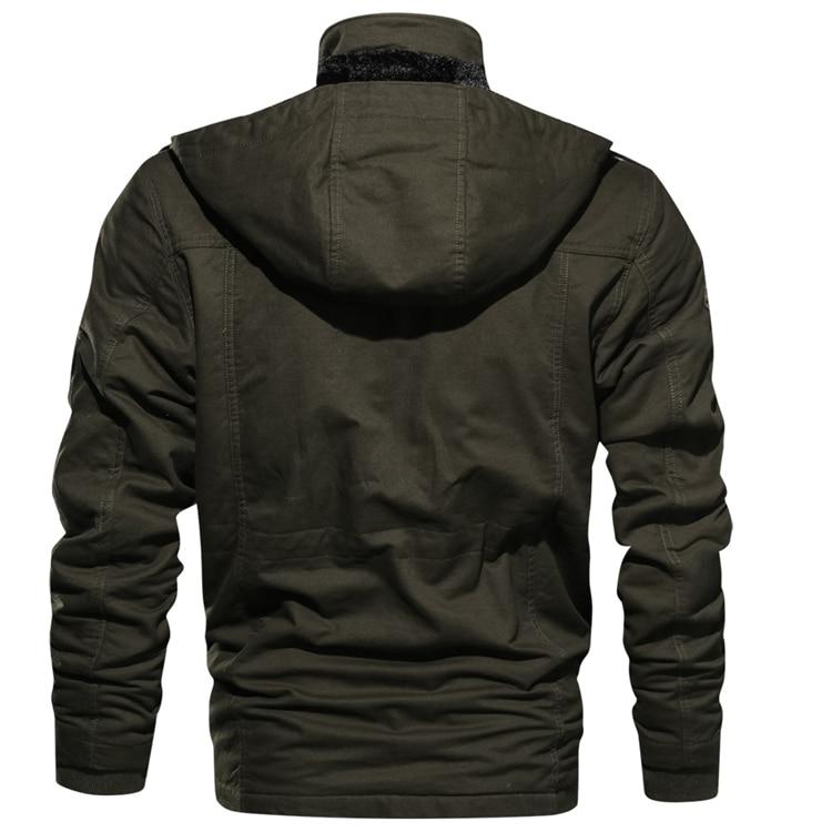 HARRISON OF CALIFORNIA | WINTER JACKET WITH SHERPA LINING FOR MEN