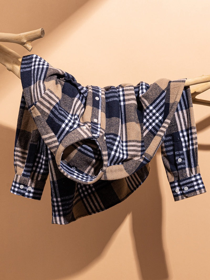 HARRISON OF CALIFORNIA | MODERN CHECK SHIRT FOR MEN