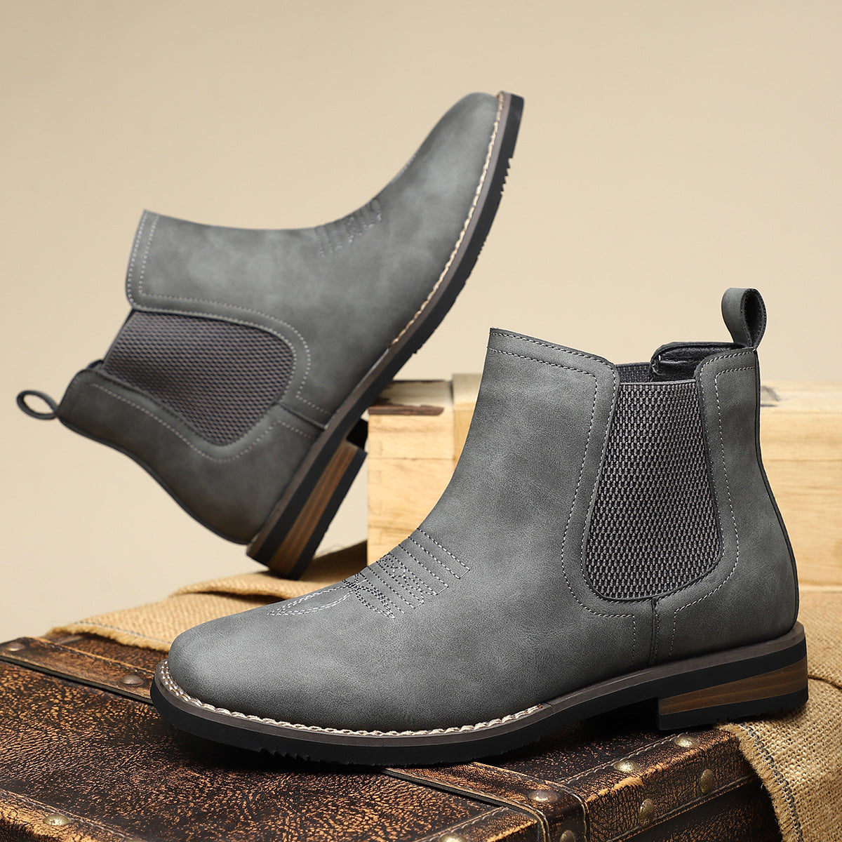 HARRISON OF CALIFORNIA | CLASSIC ELEGANT BOOTS FOR MEN