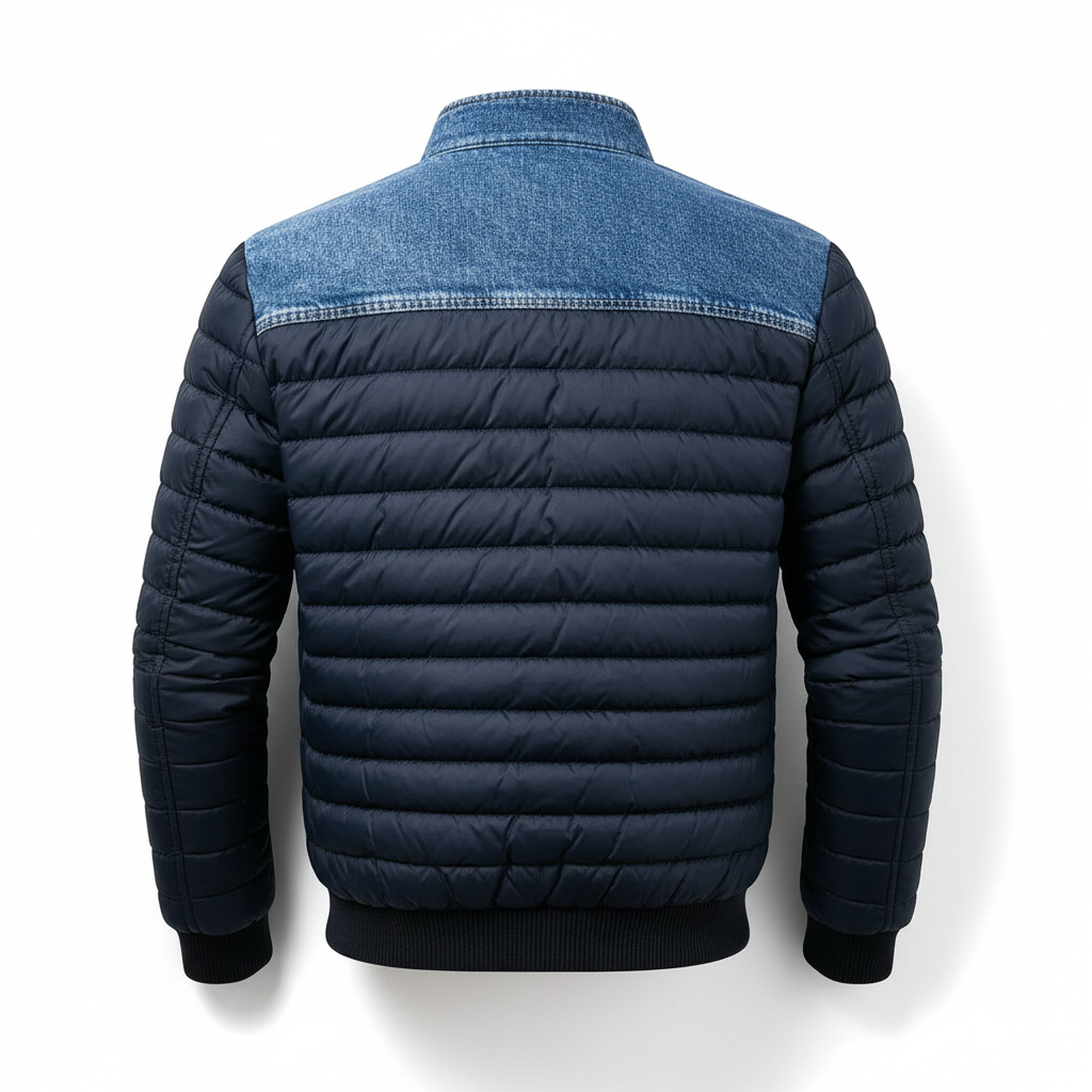 HARRISON OF CALIFORNIA | HYBRID INSULATED DENIM JACKET FOR MEN