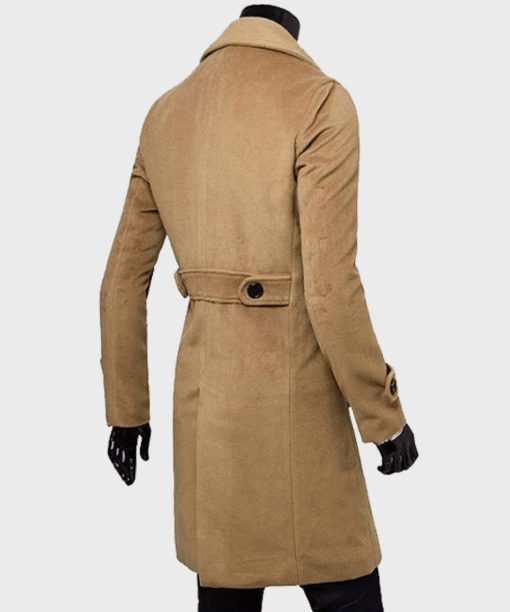 HARRISON OF CALIFORNIA | DOUBLE-BREASTED WOOL COAT