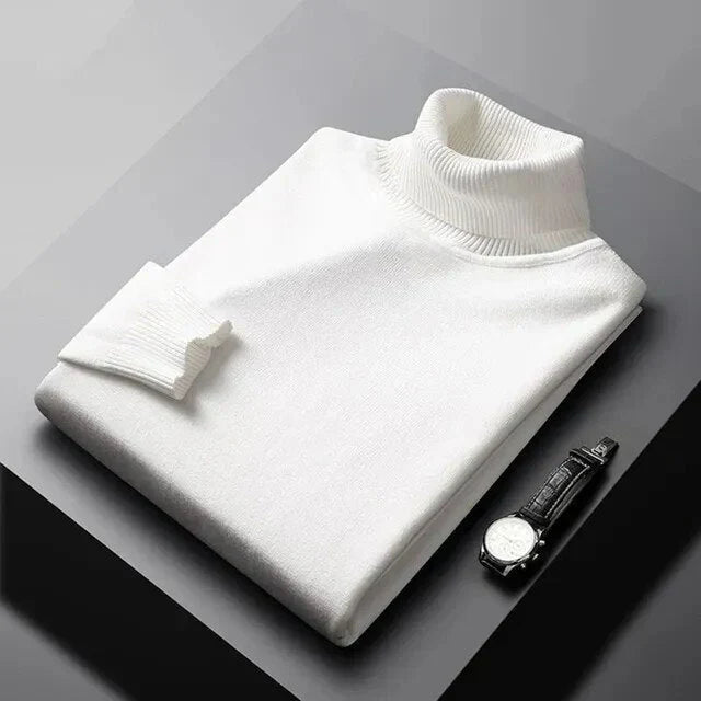 HARRISON OF CALIFORNIA | ROLLED NECK PULLOVER FOR MEN