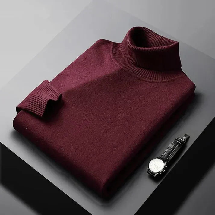 HARRISON OF CALIFORNIA | ROLLED NECK PULLOVER FOR MEN