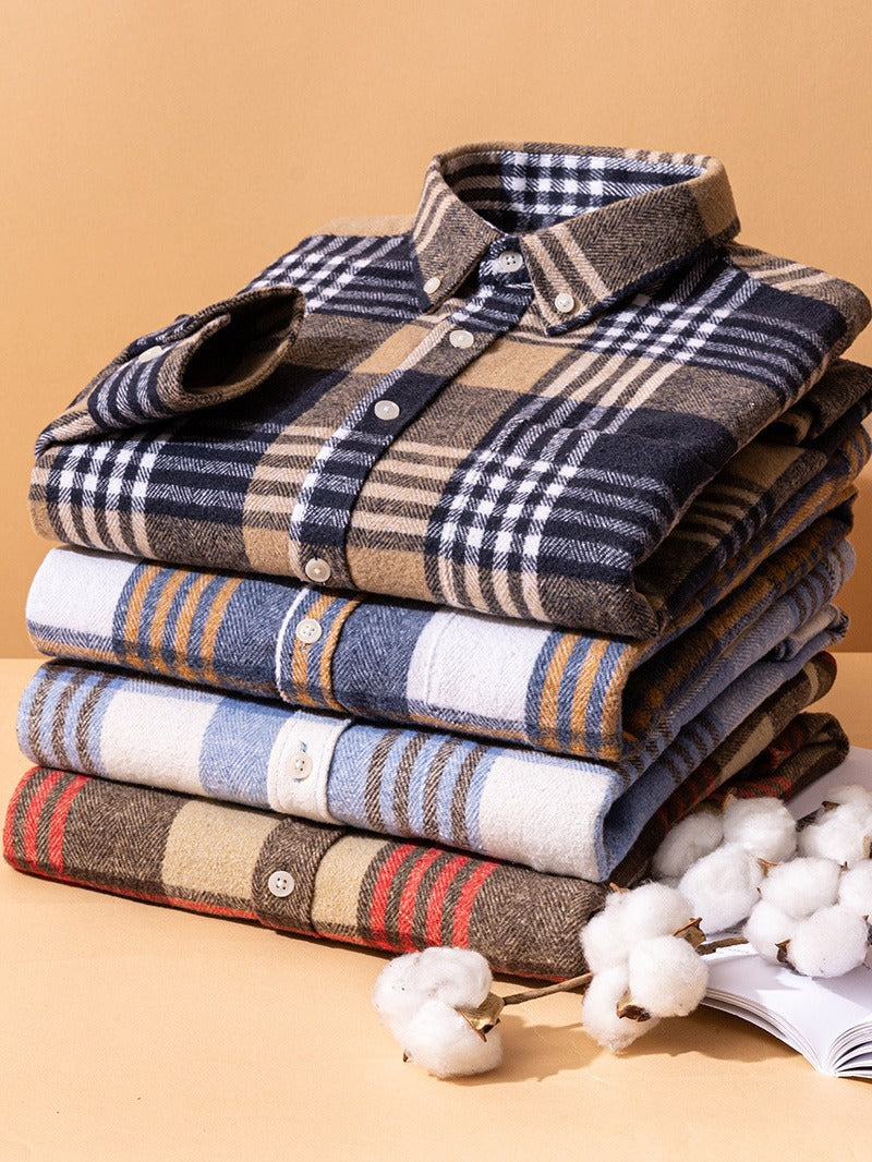 HARRISON OF CALIFORNIA | MODERN CHECK SHIRT FOR MEN