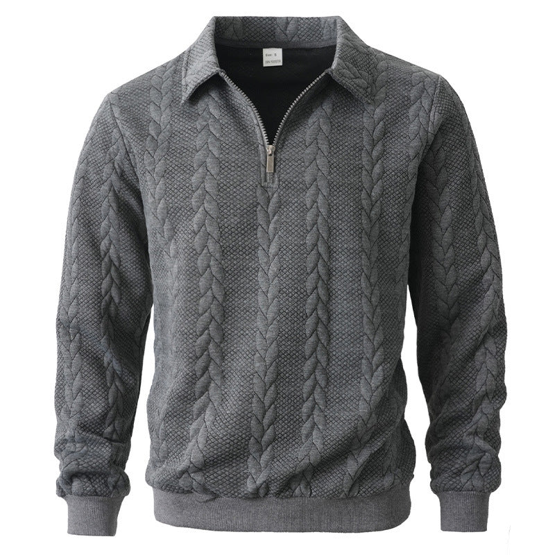HARRISON OF CALIFORNIA | ELEGANT KNITTED POLO SHIRT FOR MEN