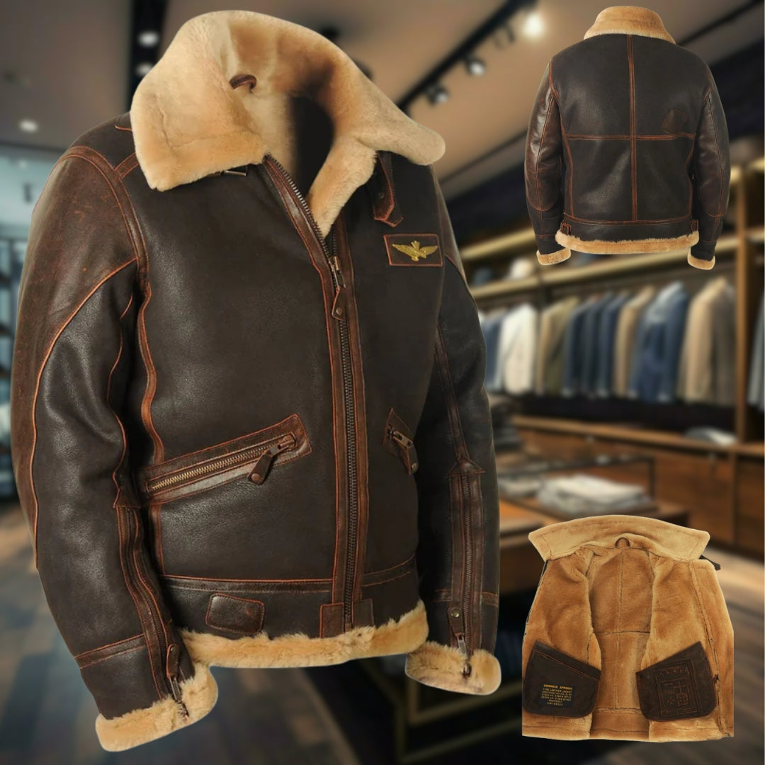 HARRISON OF CALIFORNIA | CLASSIC AVIATOR JACKET FOR MEN