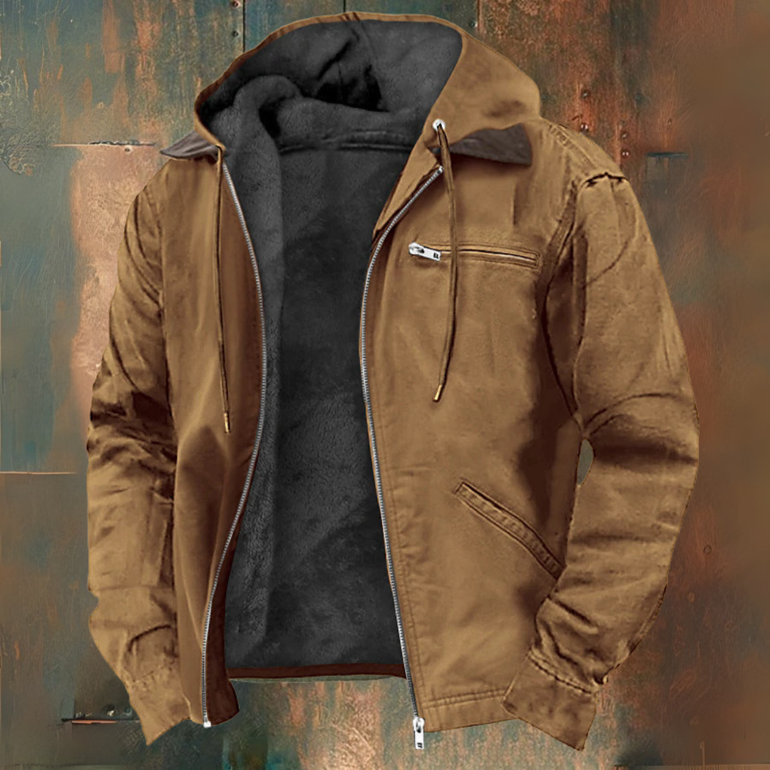 HARRISON OF CALIFORNIA | HOODED ZIP JACKET