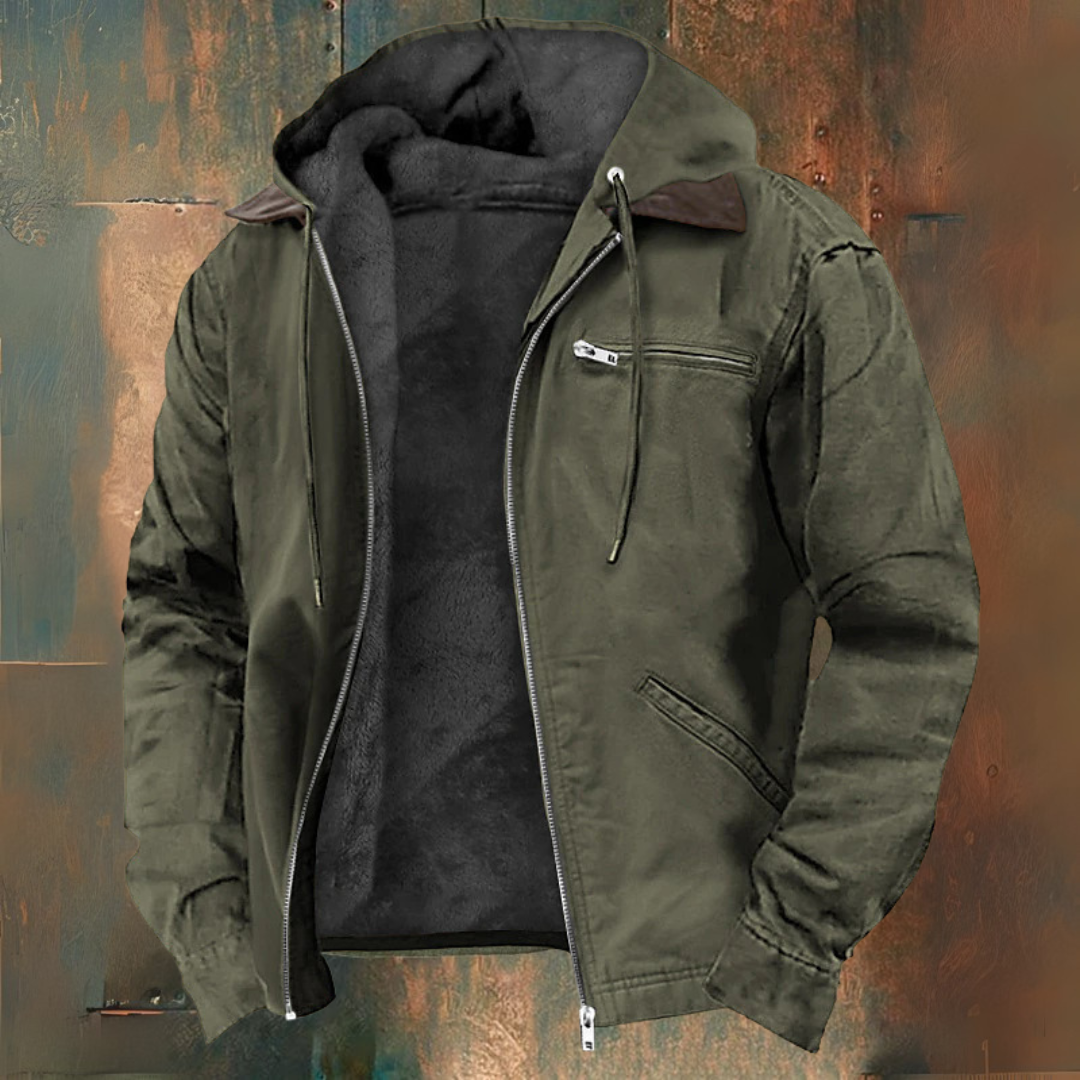 HARRISON OF CALIFORNIA | HOODED ZIP JACKET