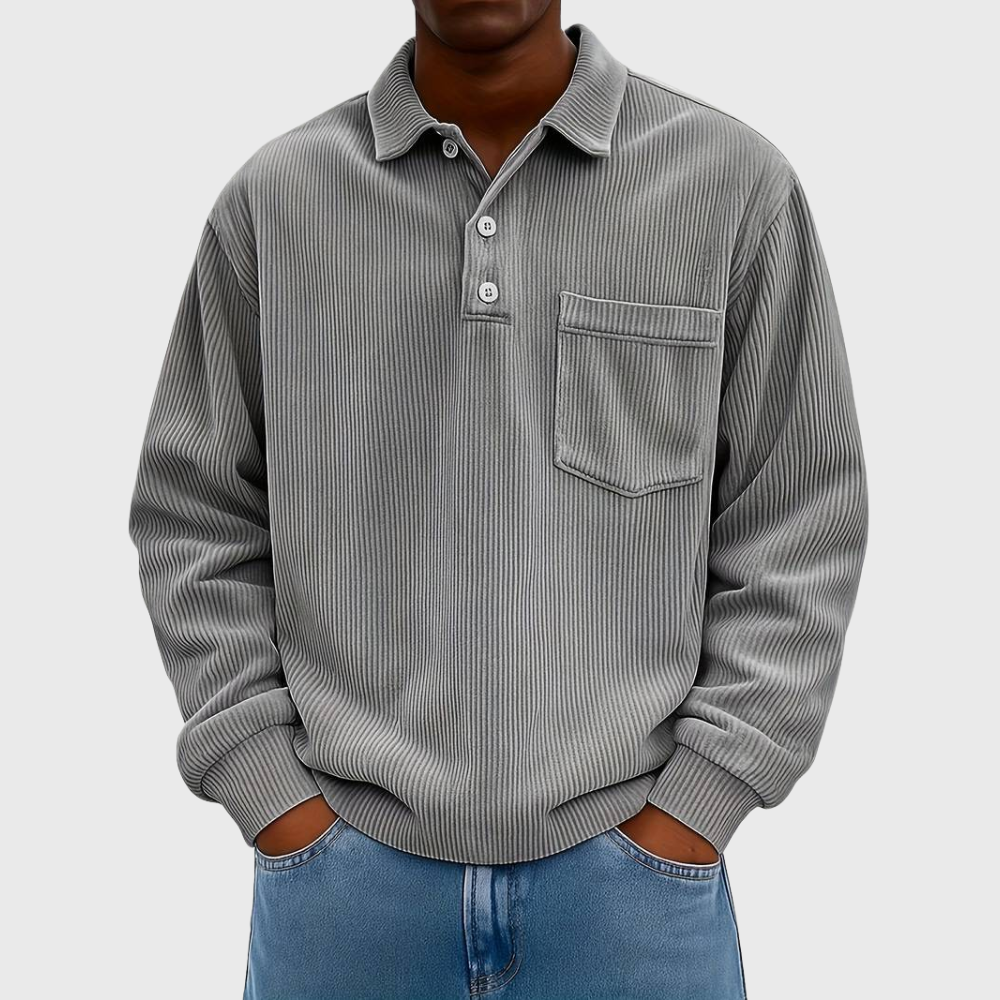 HARRISON OF CALIFORNIA | LONG SLEEVE CORDUROY SHIRT FOR MEN