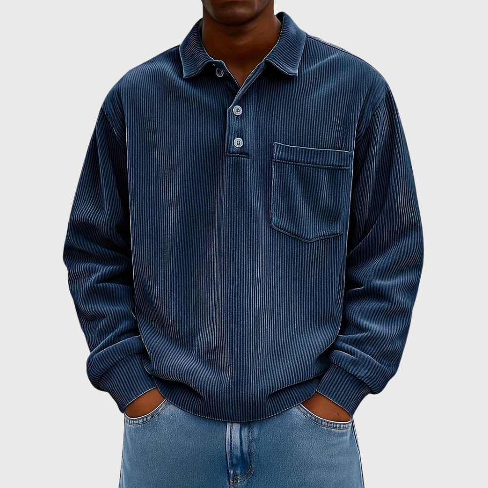 HARRISON OF CALIFORNIA | LONG SLEEVE CORDUROY SHIRT FOR MEN